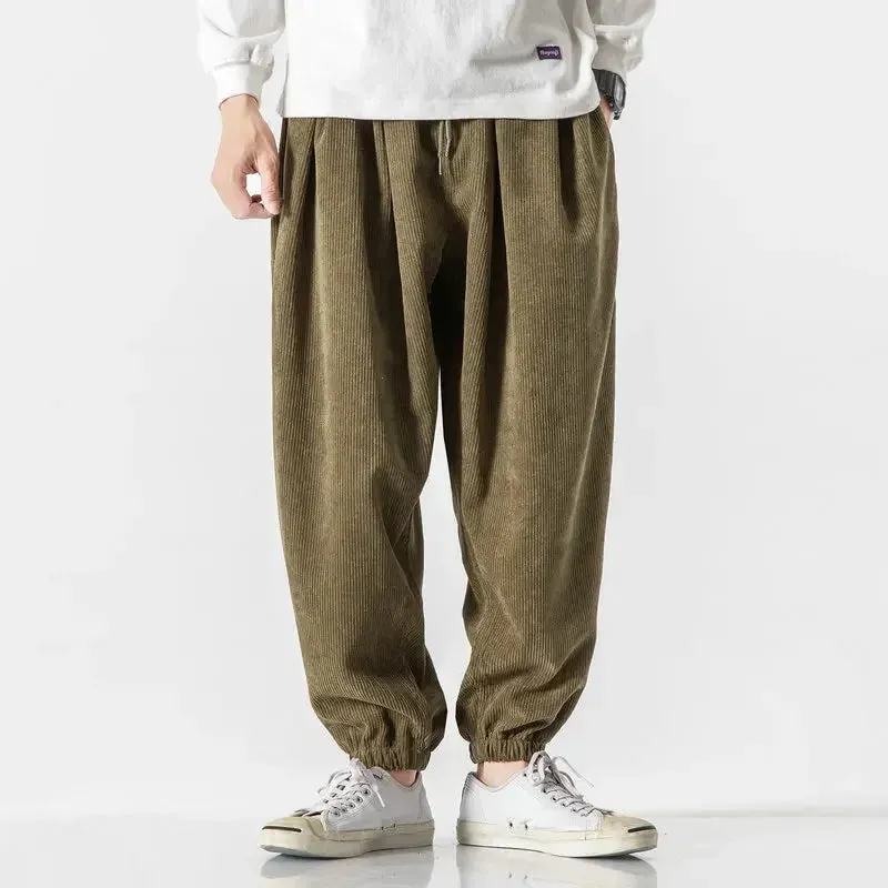 Fashionable Jogging Sweatpants for Men and Women: Casual Streetwear Trousers in Big Sizes
