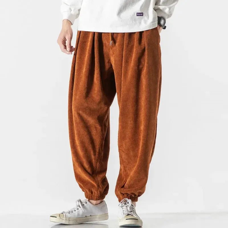 Fashionable Jogging Sweatpants for Men and Women: Casual Streetwear Trousers in Big Sizes