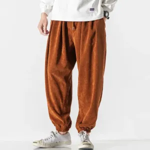 Fashionable Jogging Sweatpants for Men and Women: Casual Streetwear Trousers in Big Sizes
