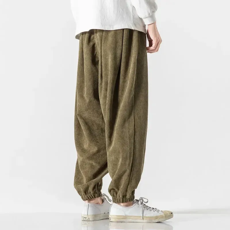 Fashionable Jogging Sweatpants for Men and Women: Casual Streetwear Trousers in Big Sizes