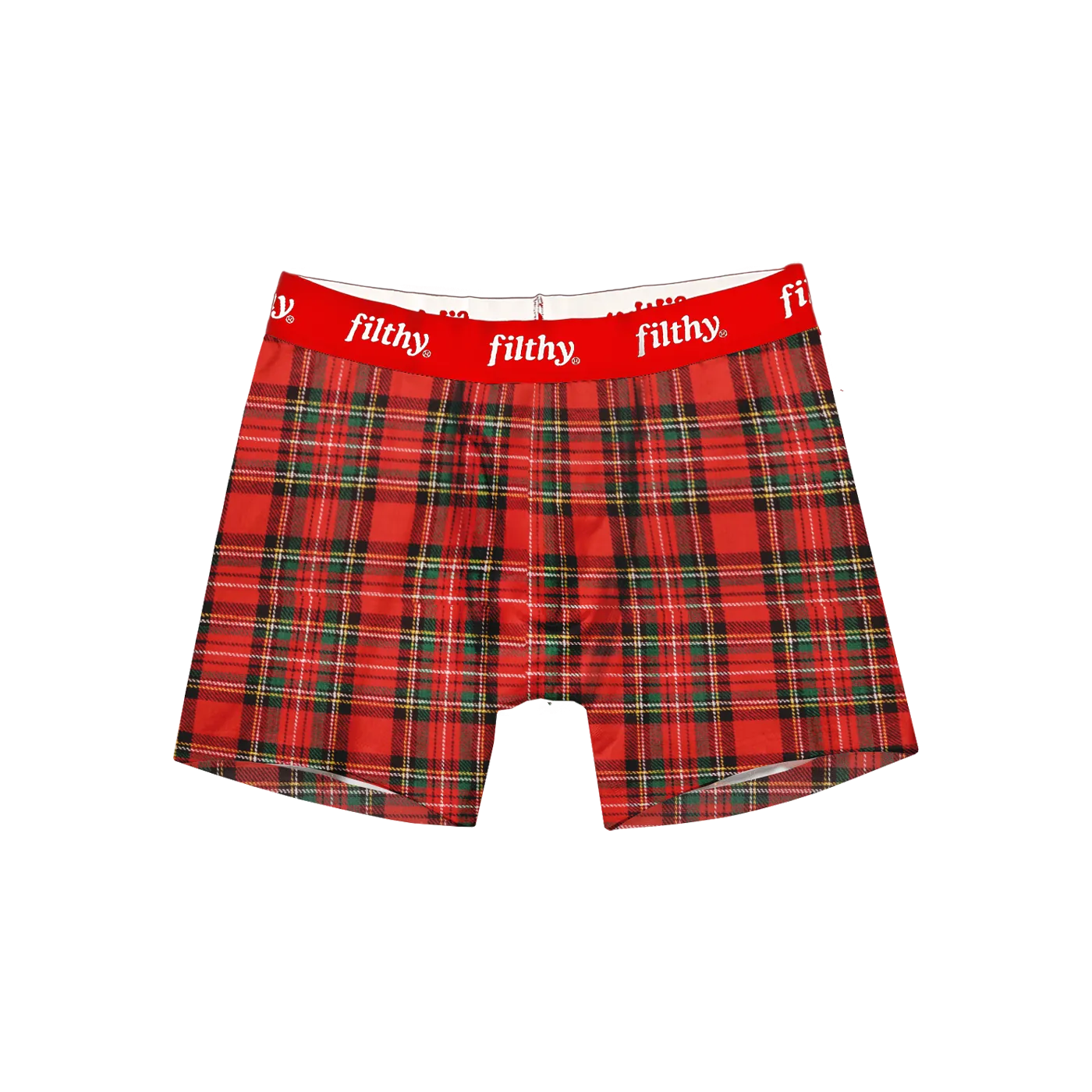 filthy® MENS plaid boxer briefs (*limited edition)