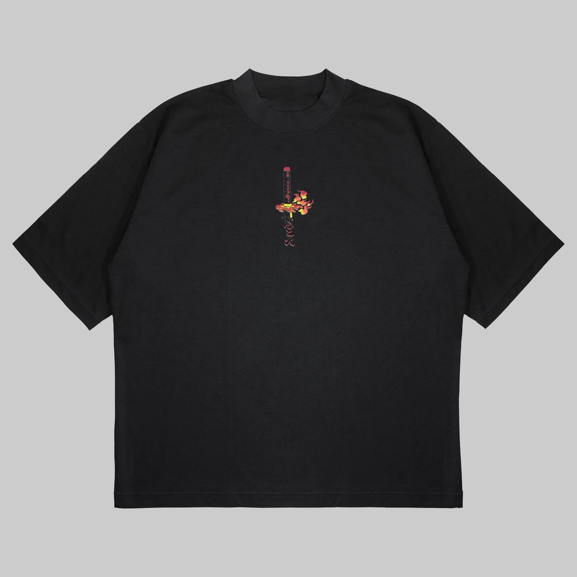 Fire Pillar Oversized Shirt