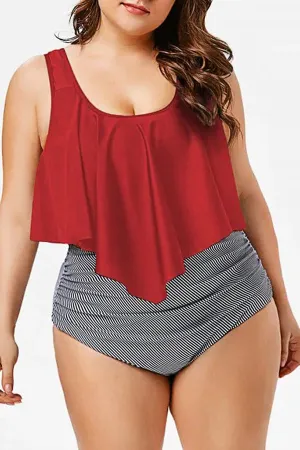 Floral Printed Tankinis Swimwear