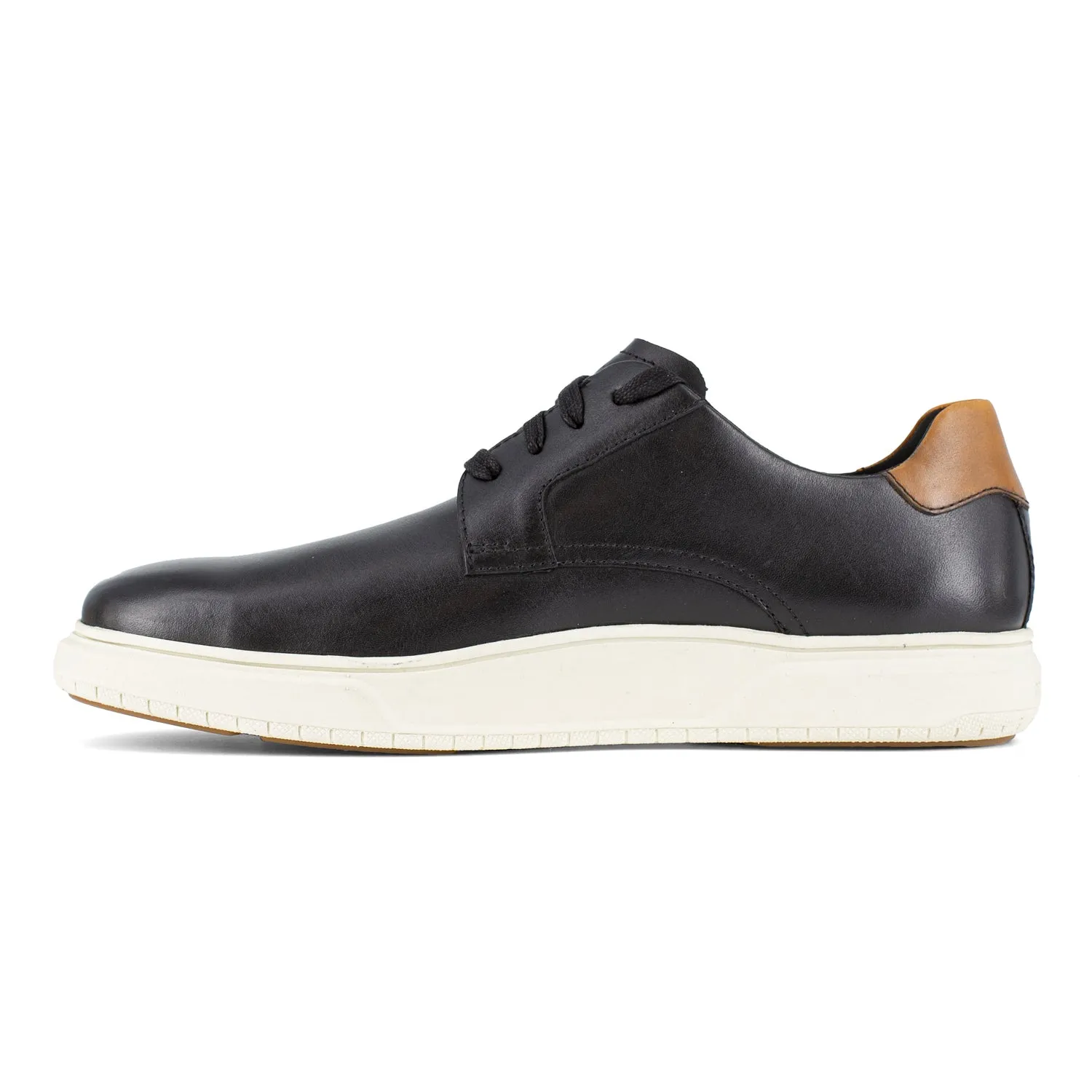 Florsheim Mens Premier Black Leather ST EH Casual Work Oxford Work Shoes 10 D