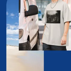Freedom Oversized faded t-shirt