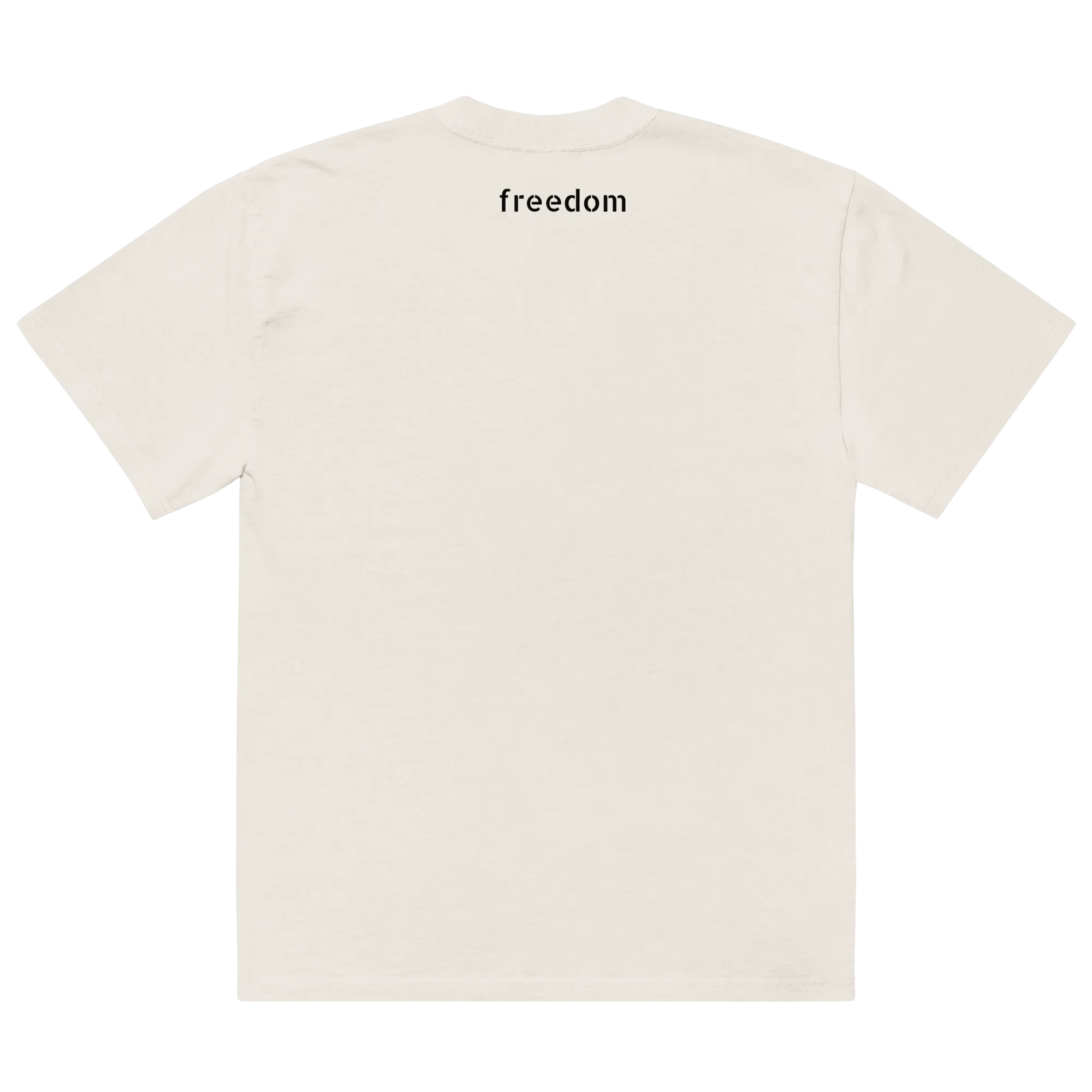 Freedom Oversized faded t-shirt