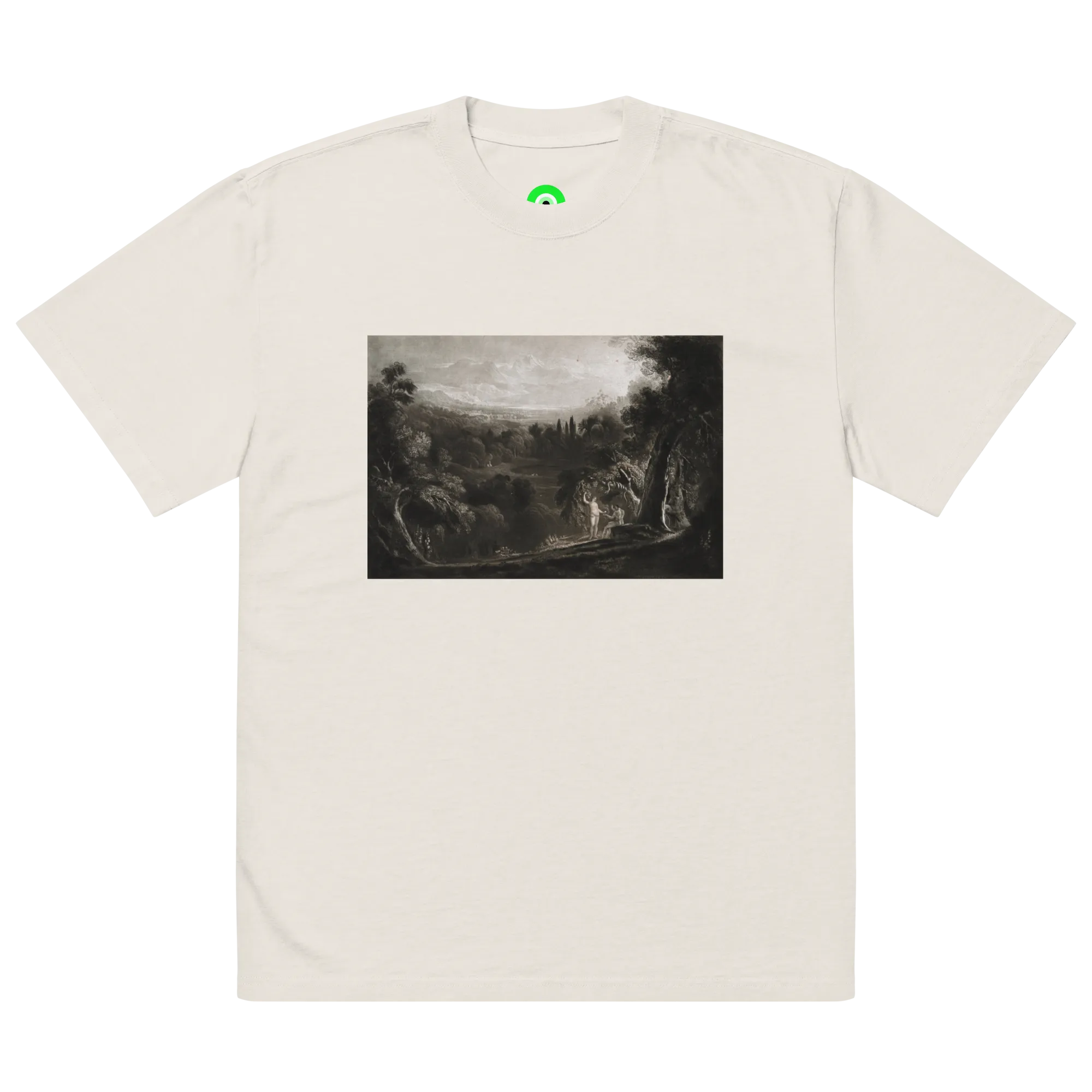 Freedom Oversized faded t-shirt