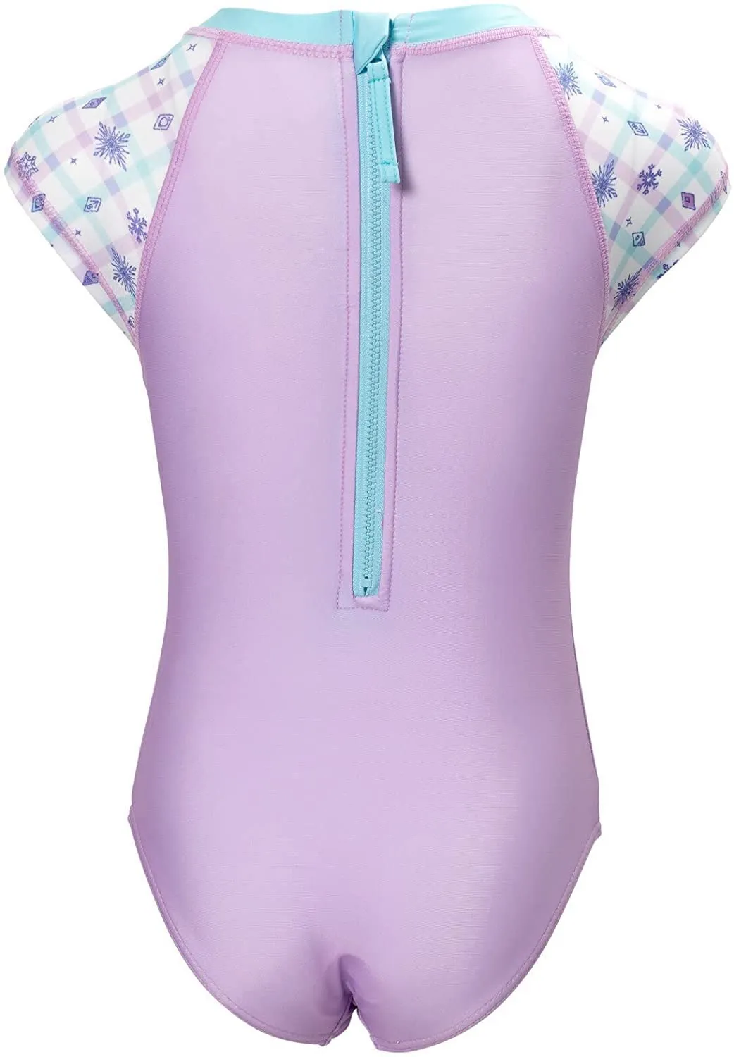 Frozen Girls Swimsuit One Piece Rash Guard Bathing Suit