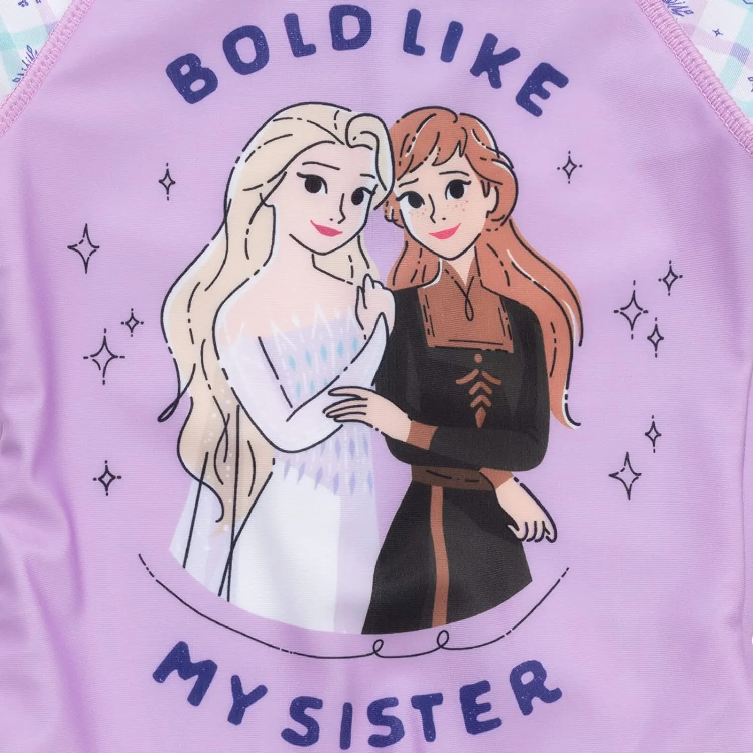 Frozen Girls Swimsuit One Piece Rash Guard Bathing Suit
