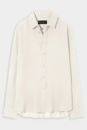 Gaia Slim Shirt in Ivory