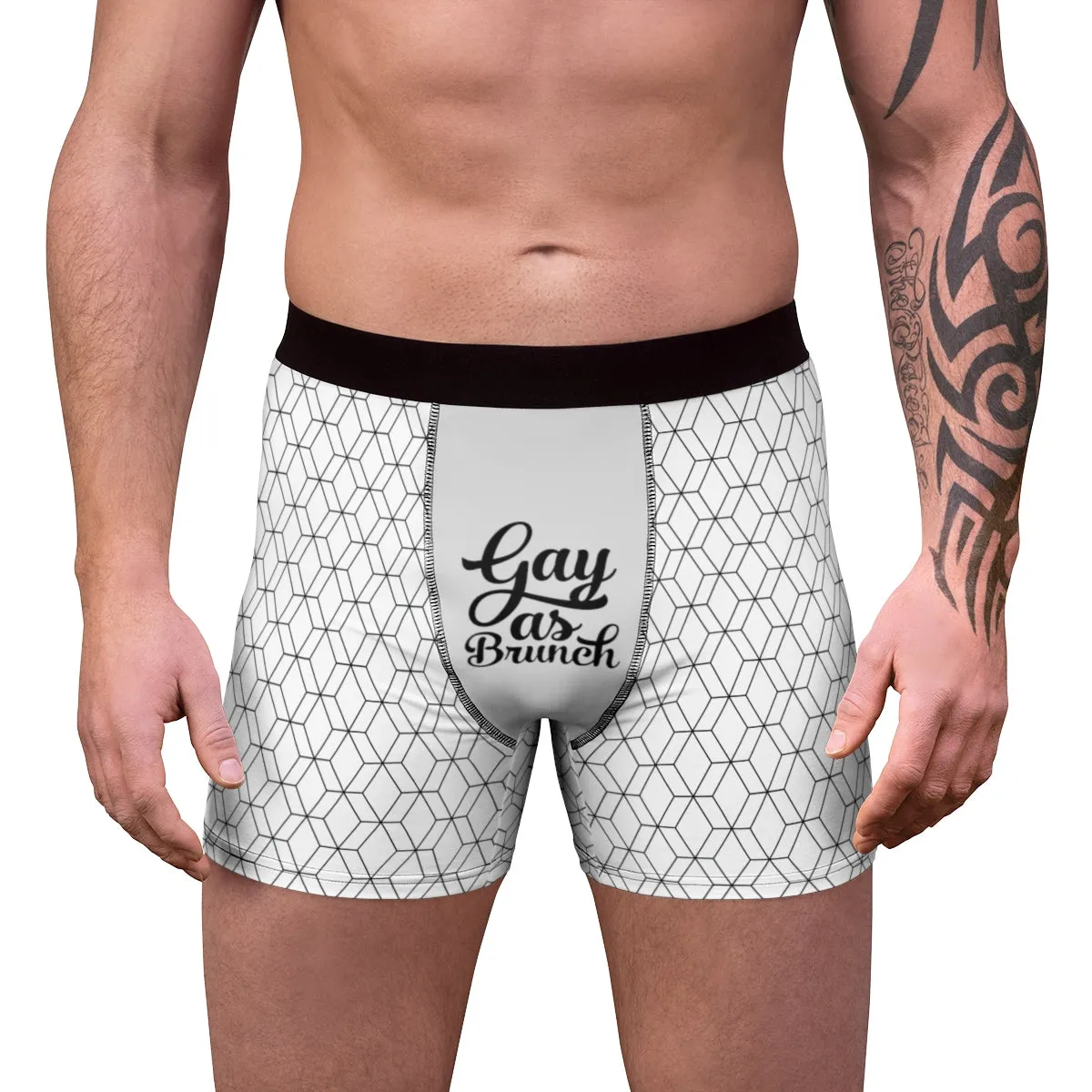 GAY AS BRUNCH <br>men's boxer briefs