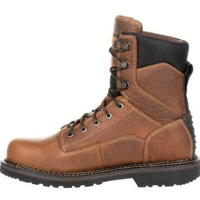 Georgia Men's Giant Revamp 8" Waterproof Work Boot -Brown- GB00318