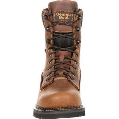 Georgia Men's Giant Revamp 8" Waterproof Work Boot -Brown- GB00318
