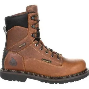 Georgia Men's Giant Revamp 8" Waterproof Work Boot -Brown- GB00318