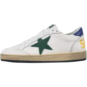 GG 'Ball-Star Green Star Blue Heel Tab'