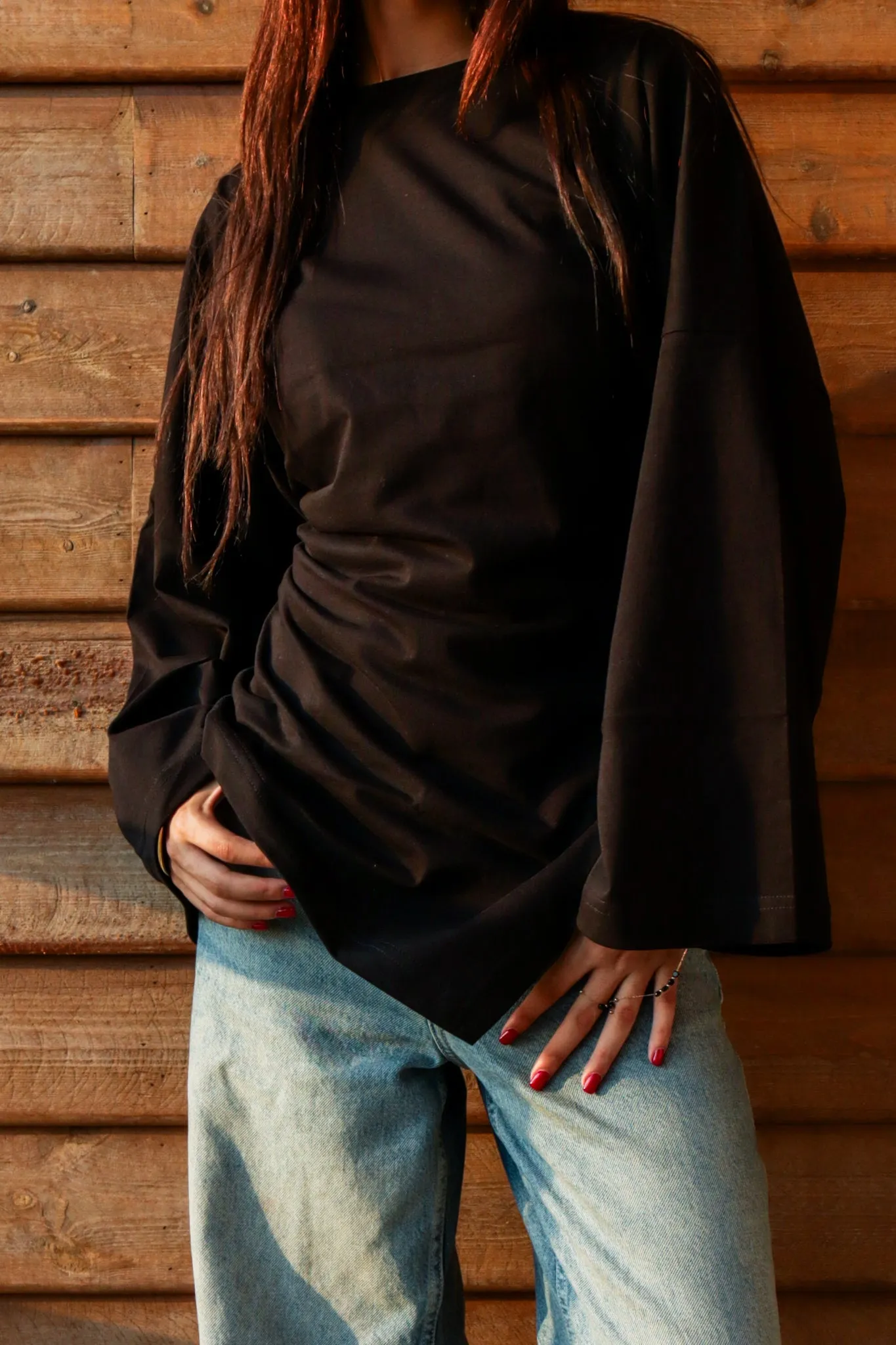 Girlie Blouse In Black