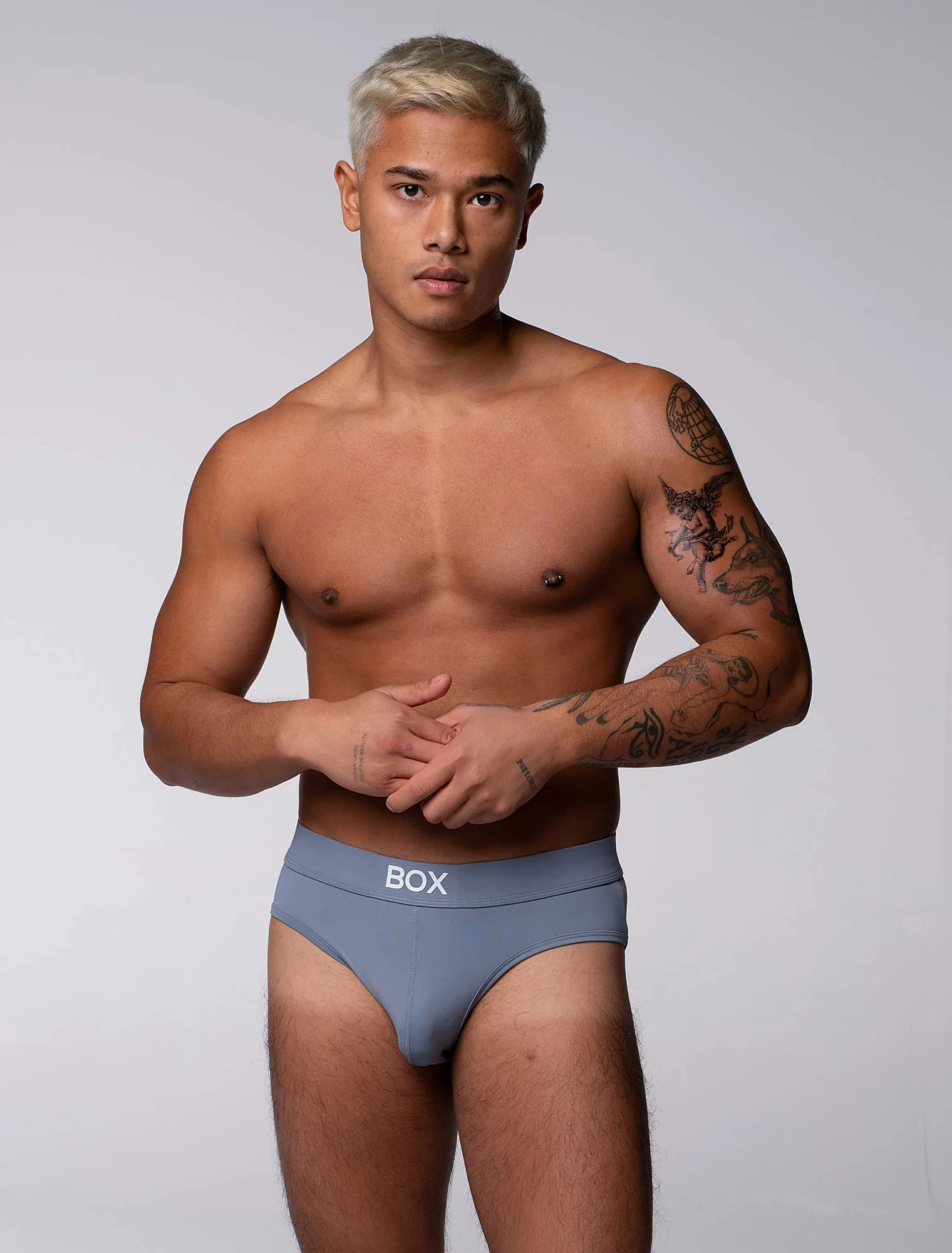 Glide Briefs - Meteorite Grey