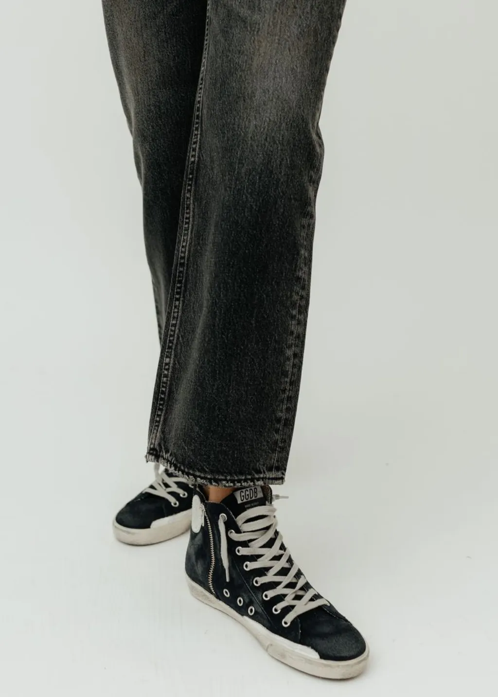 Golden Goose Francy Classic Sneaker in Night Blue/White