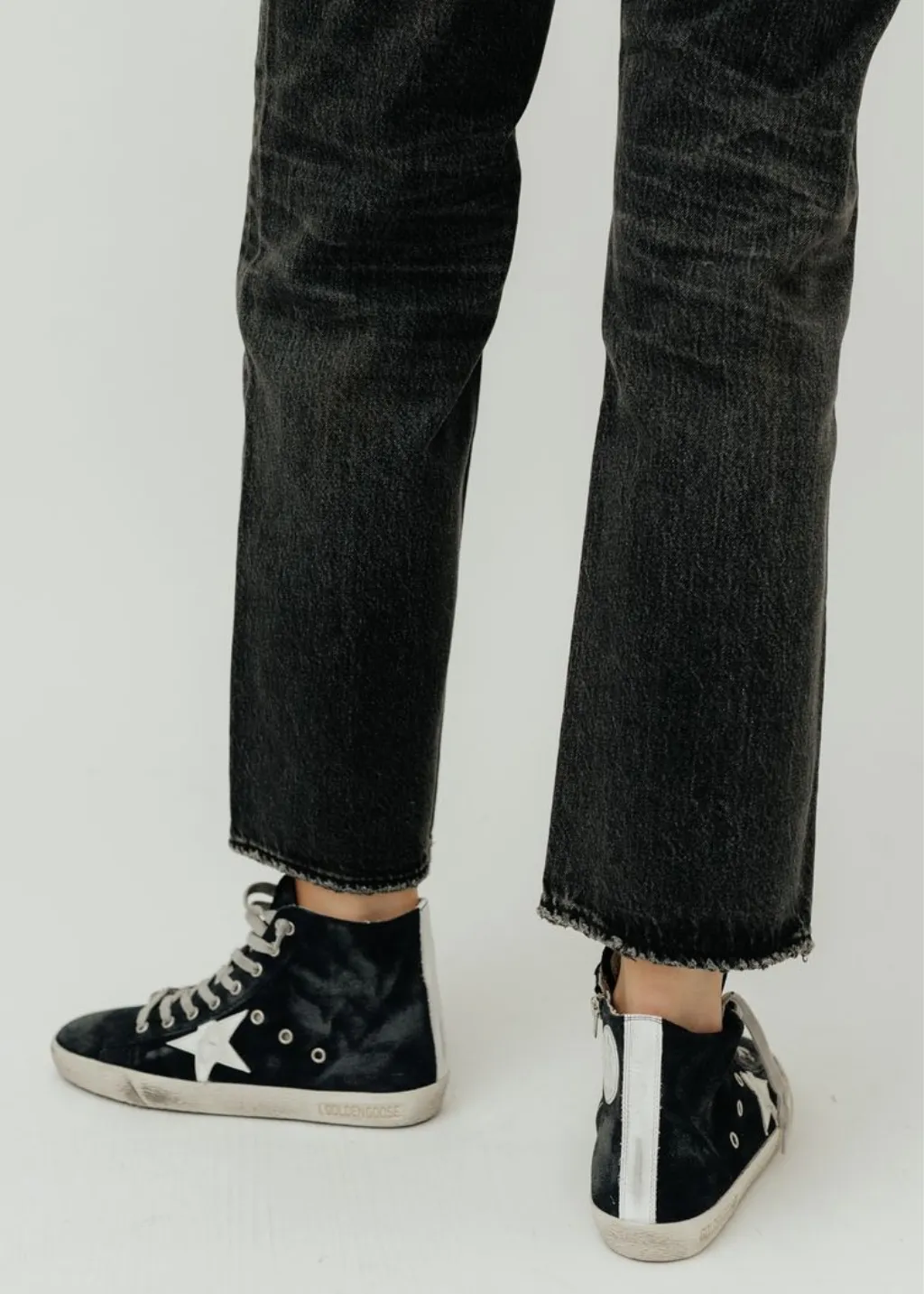 Golden Goose Francy Classic Sneaker in Night Blue/White
