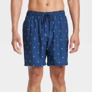 Goodfellow & Co Men's 7" Mini Flamingo Swim Trunks 83819513