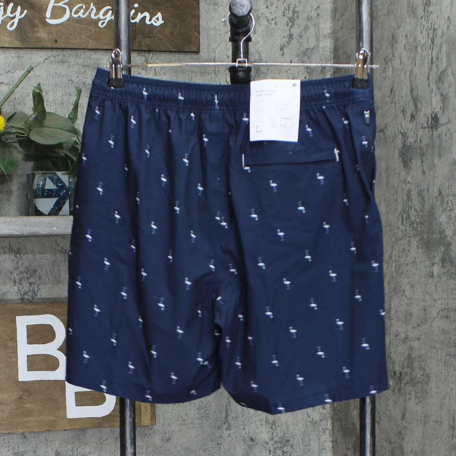 Goodfellow & Co Men's 7" Mini Flamingo Swim Trunks 83819513