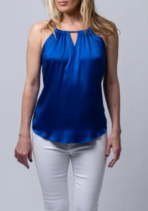 Grace Silk Halter Blouse