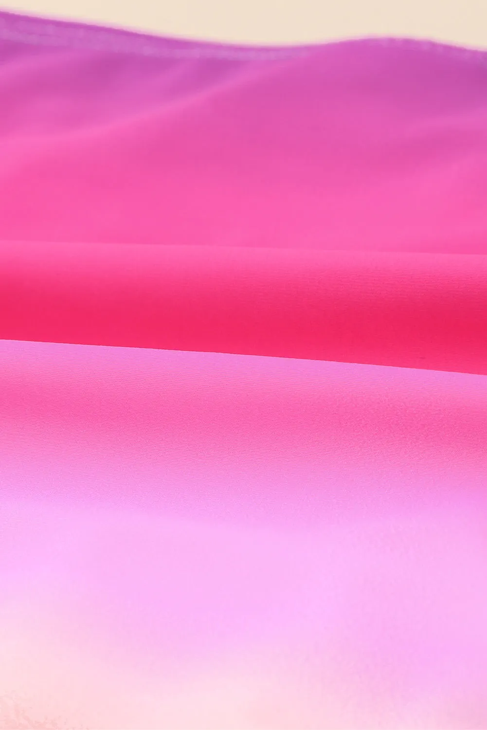 Gradient Knotted Bikini Swimsuit