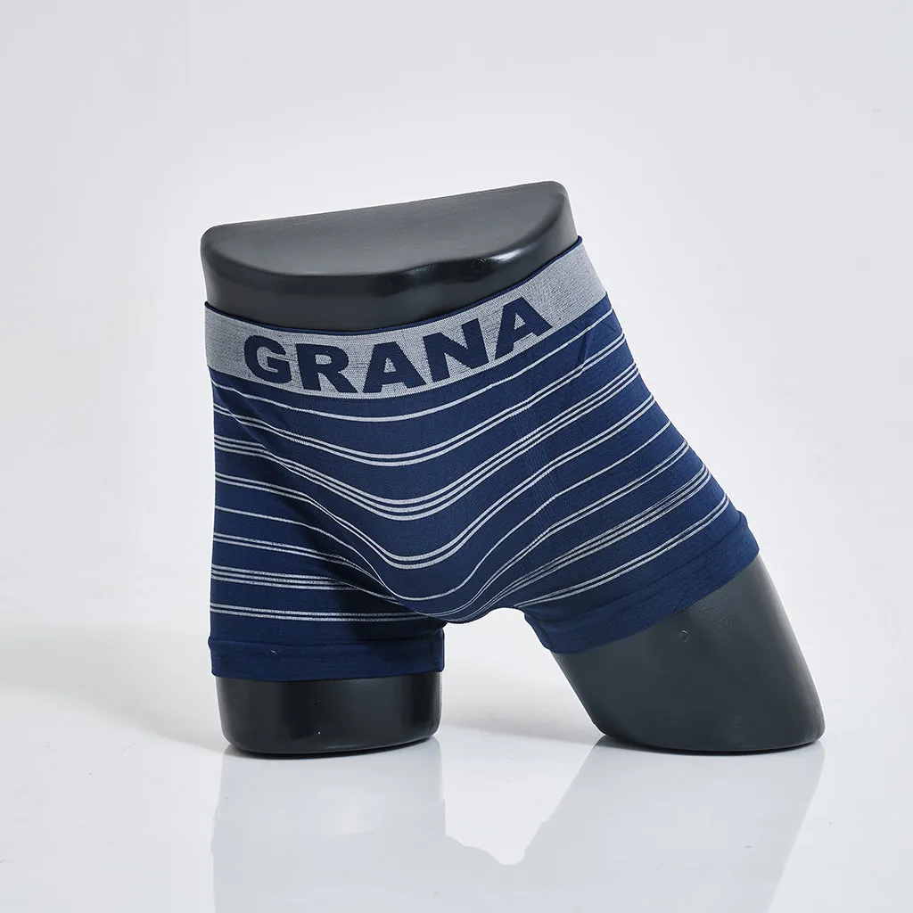 GRANA Seamless Boxer Brief Escalating Lines 4 Pack