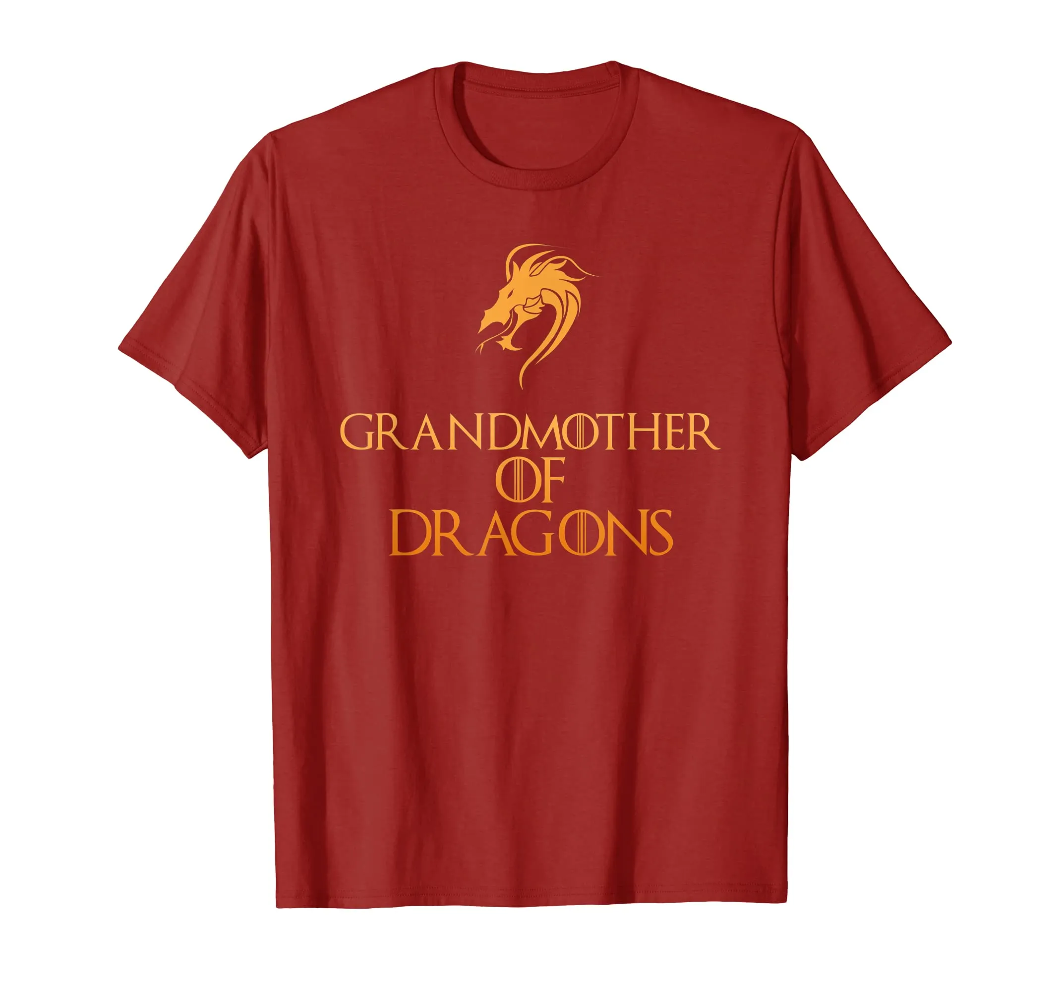 Grandmother Of Dragons T-Shirt Cool Funny Grandma Gift Tee