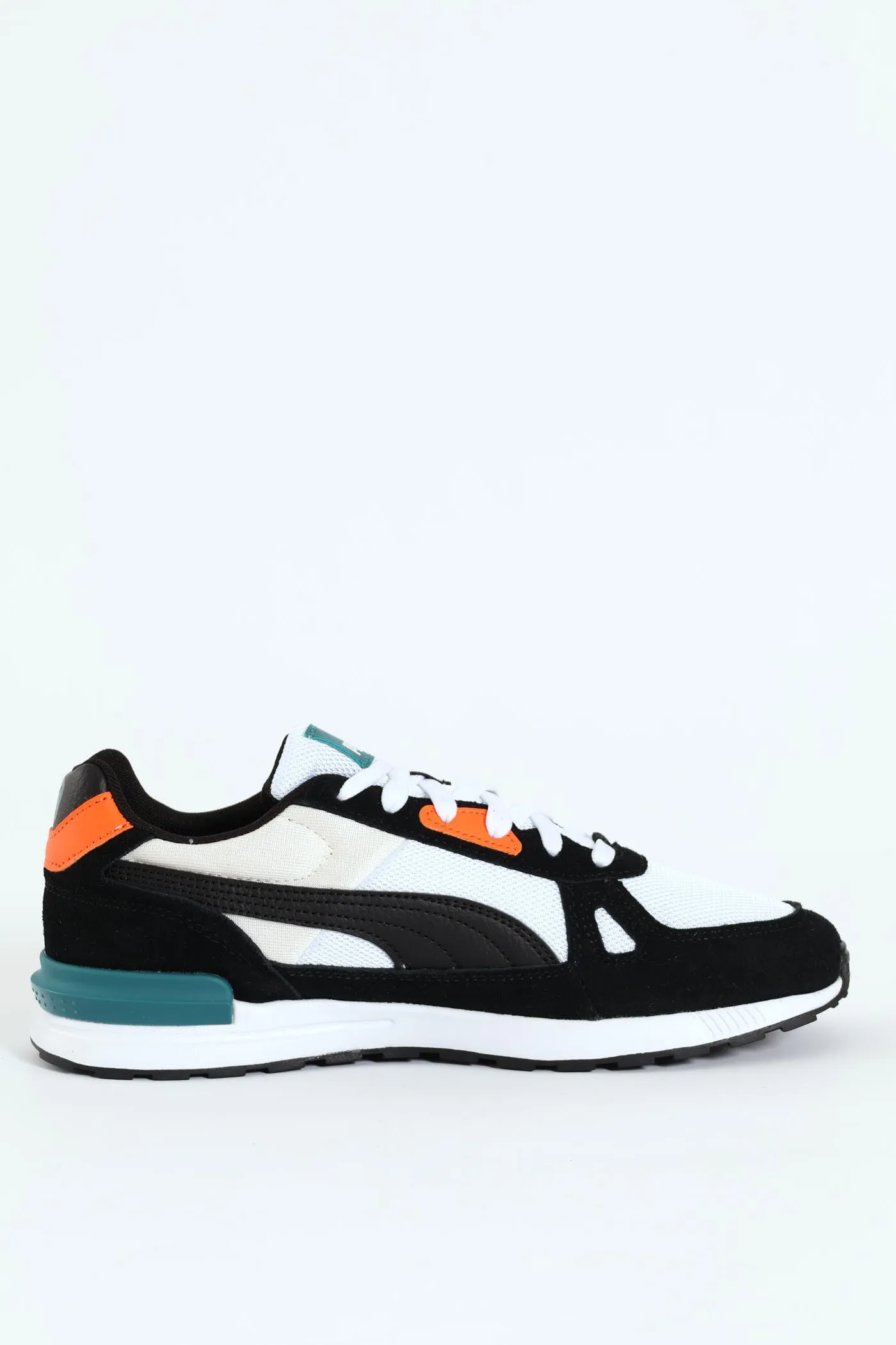 Graviton Pro Clip Detail Lace Up Sneaker - Black/White