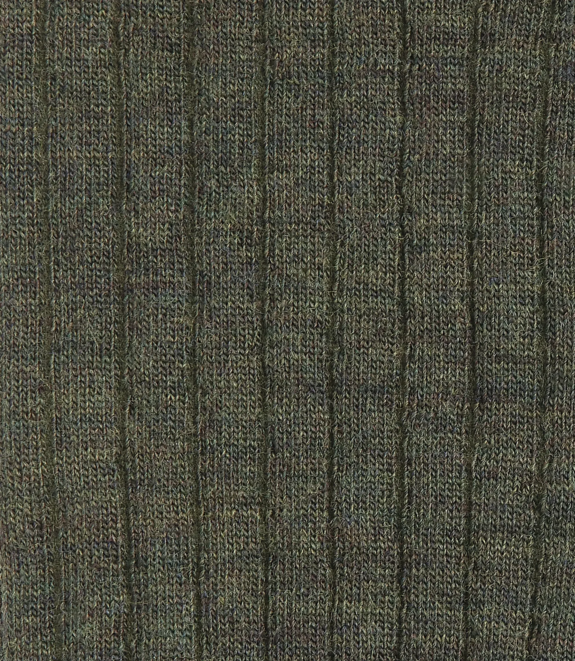 Green Rib Socks