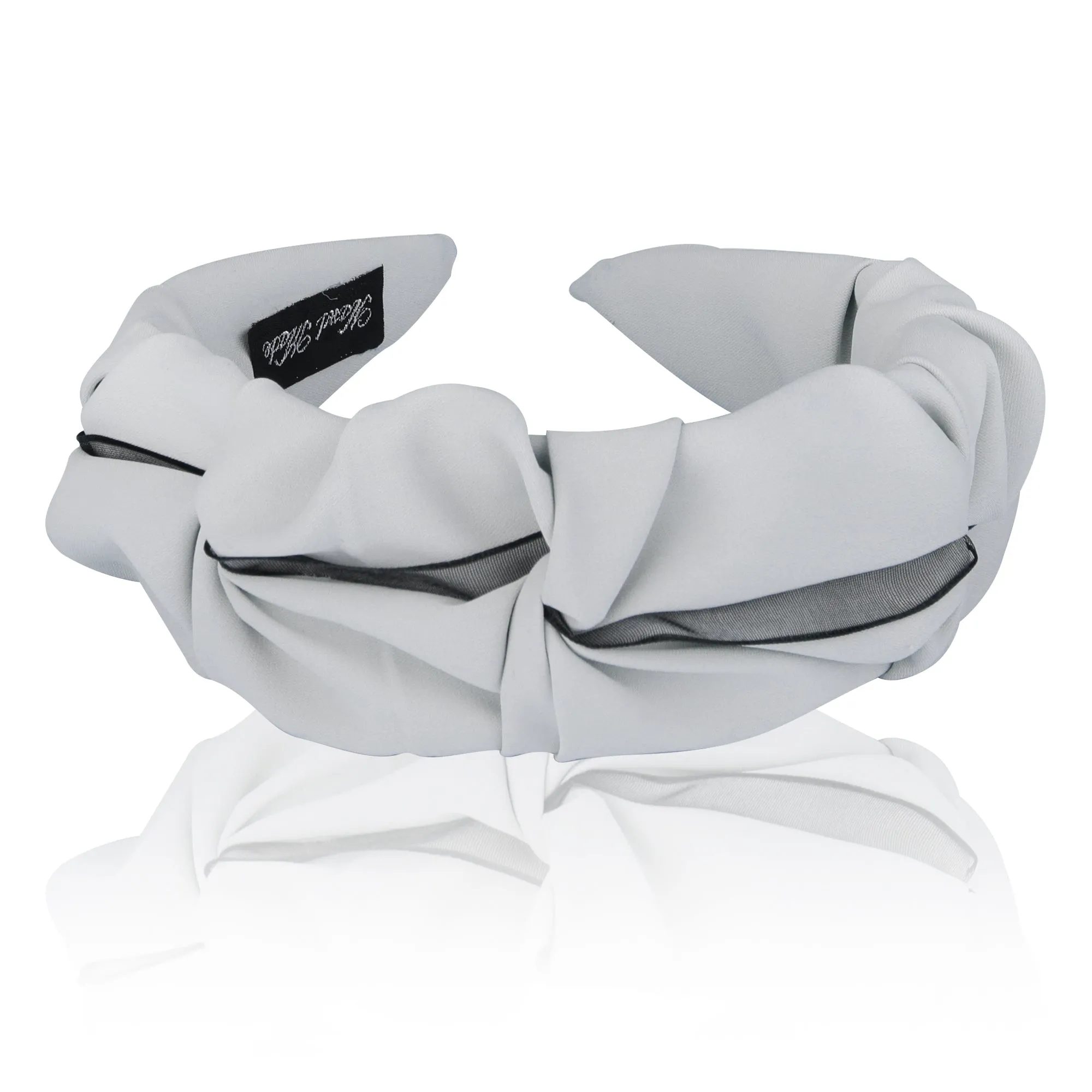 Grey Plastic Head Turner Hairband