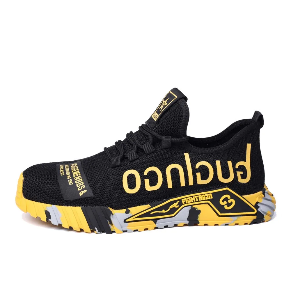 GS8876 Soft Rubber Sole Steel Toe Shoes