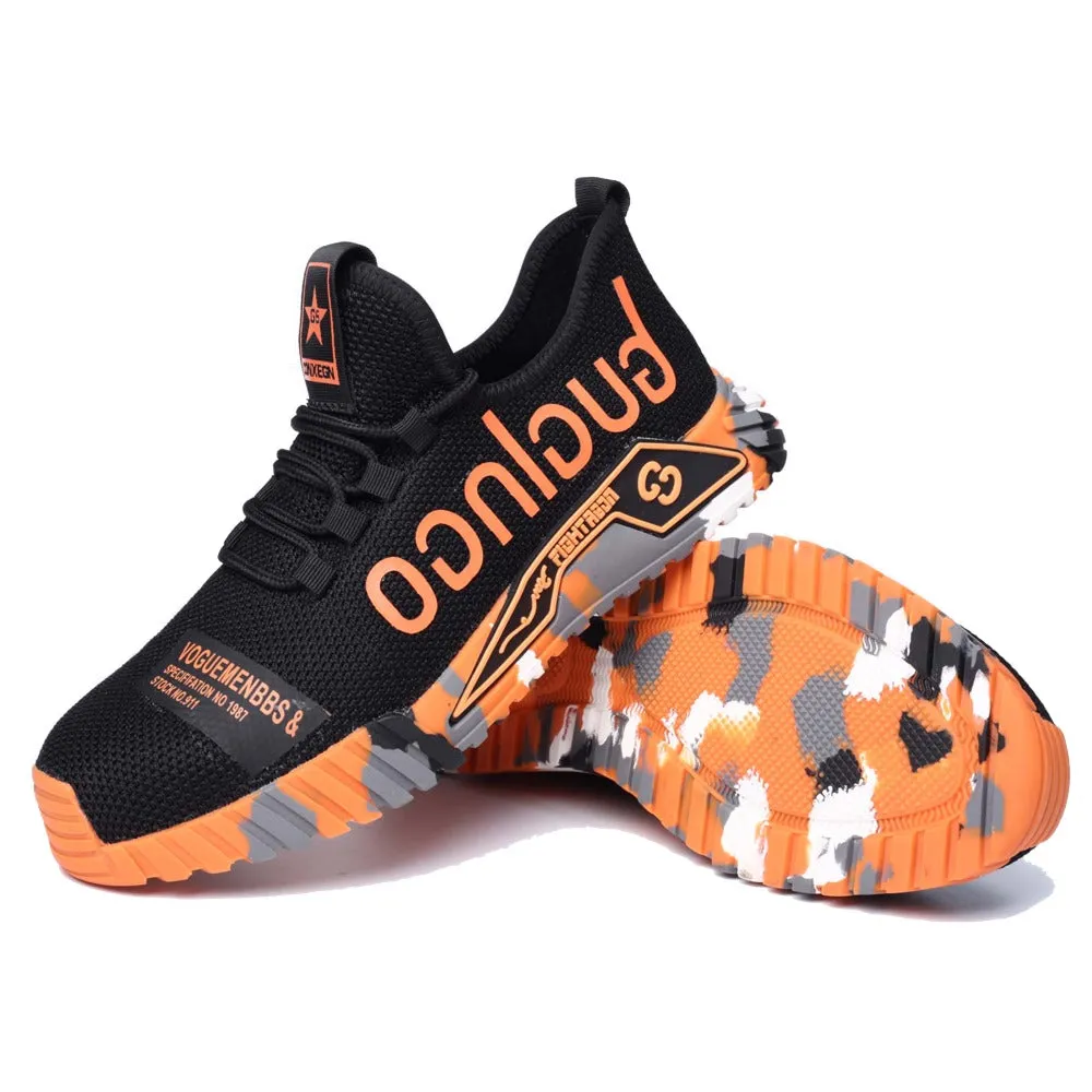 GS8876 Soft Rubber Sole Steel Toe Shoes