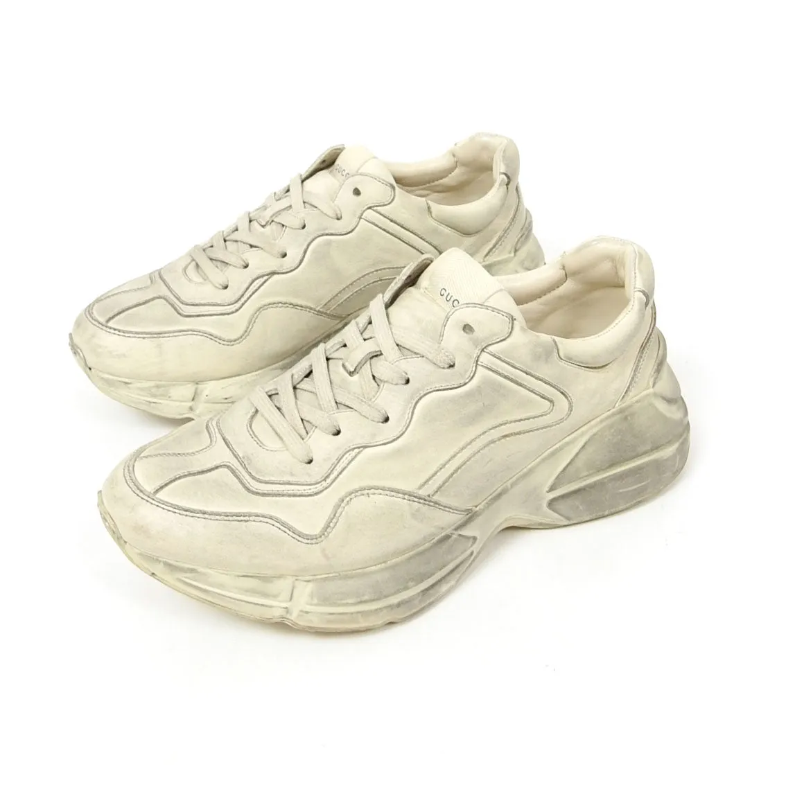Gucci Distressed Rhythm Sneakers Size 8