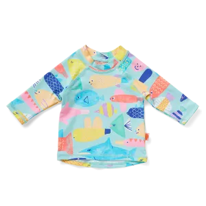 HALCYON NIGHTS LONG SLEEVE RASH VEST RAINBOW REEF