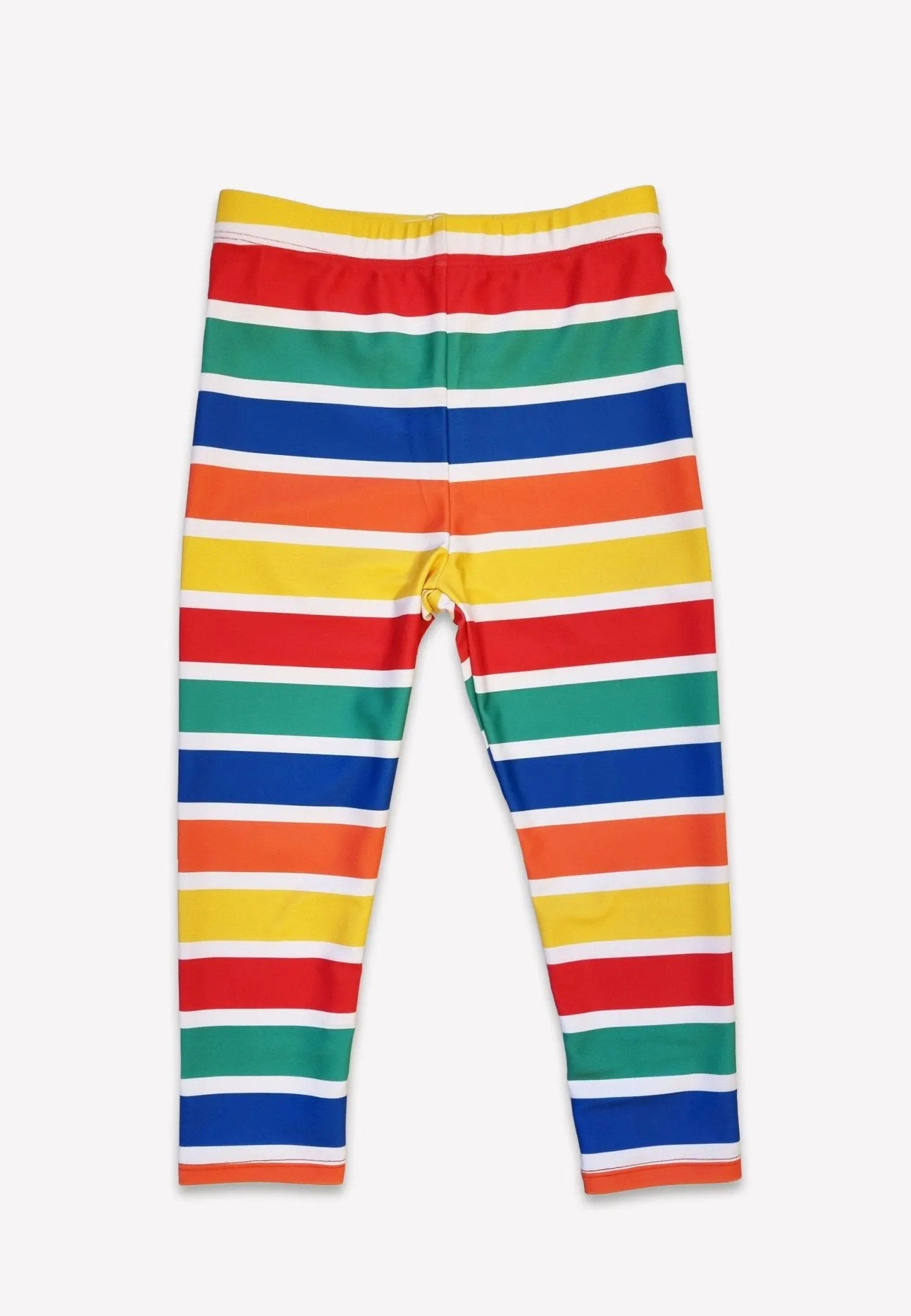 Happy Stripe Print Kids' Swim Rash Vest & Leggings Bundle
