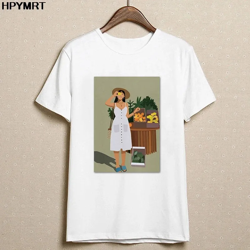 Harajuku Print Tee Summer