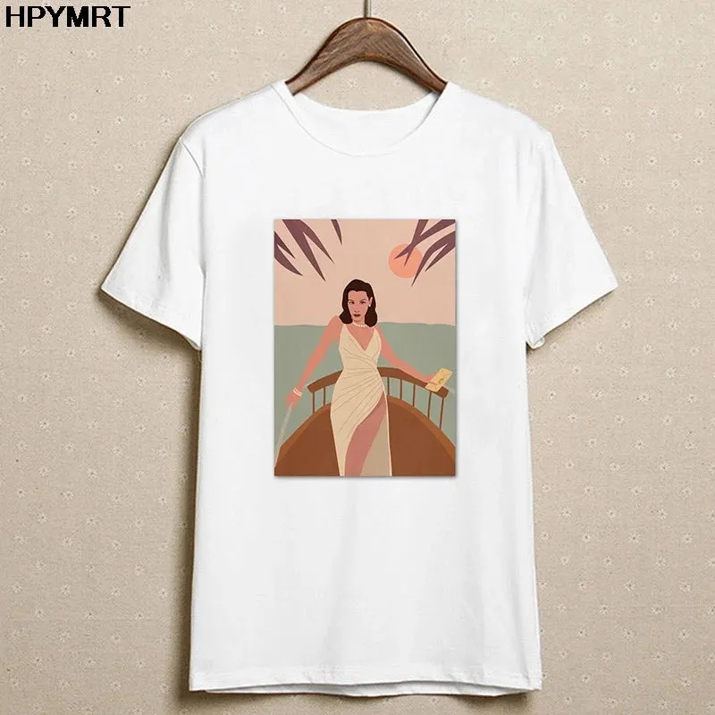 Harajuku Print Tee Summer