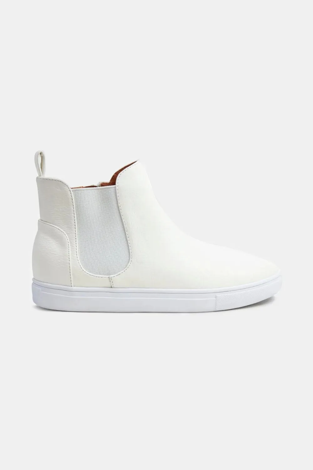 Hazel Blues® |  Beast Fashion Faux Suede Elastic Side Panel Sneakers