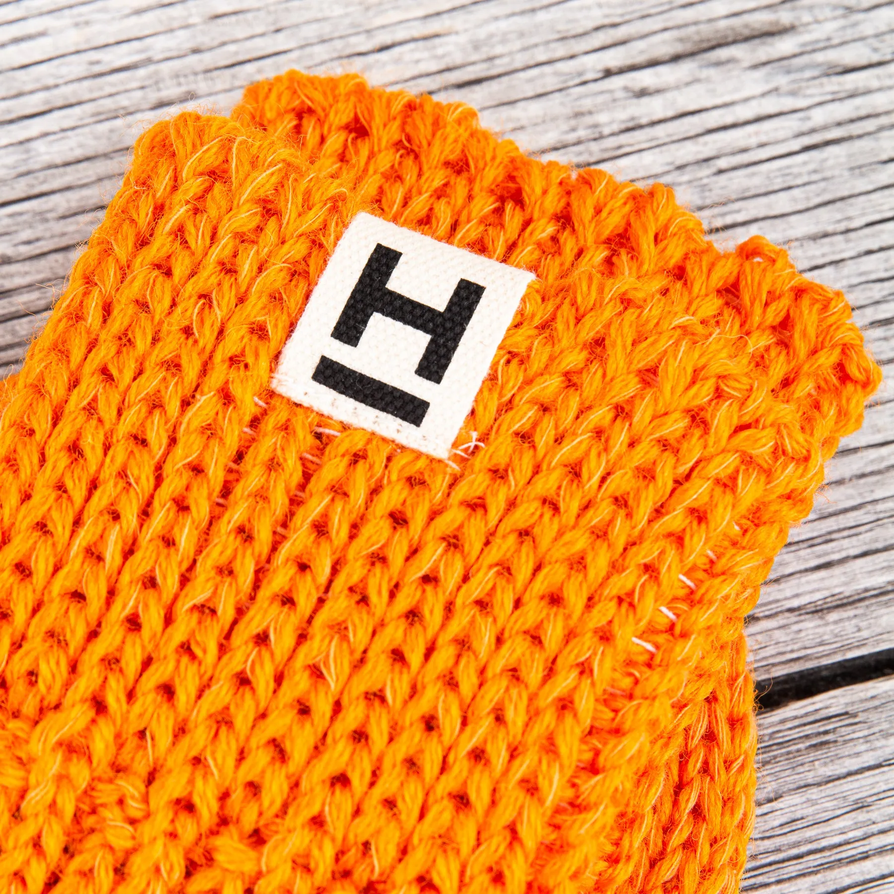 Heimat Wander Wool Socks Rescue Orange