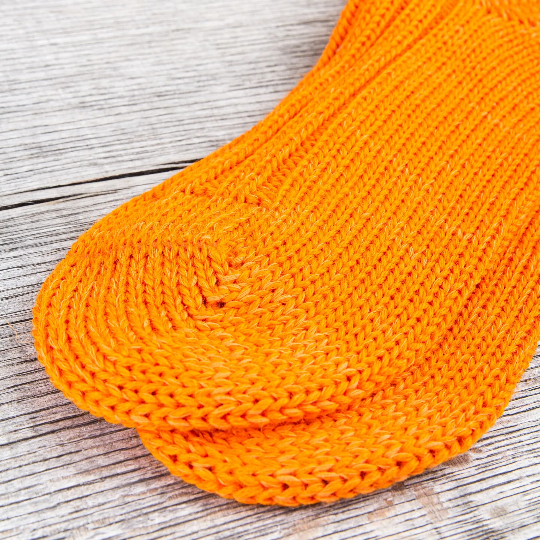 Heimat Wander Wool Socks Rescue Orange