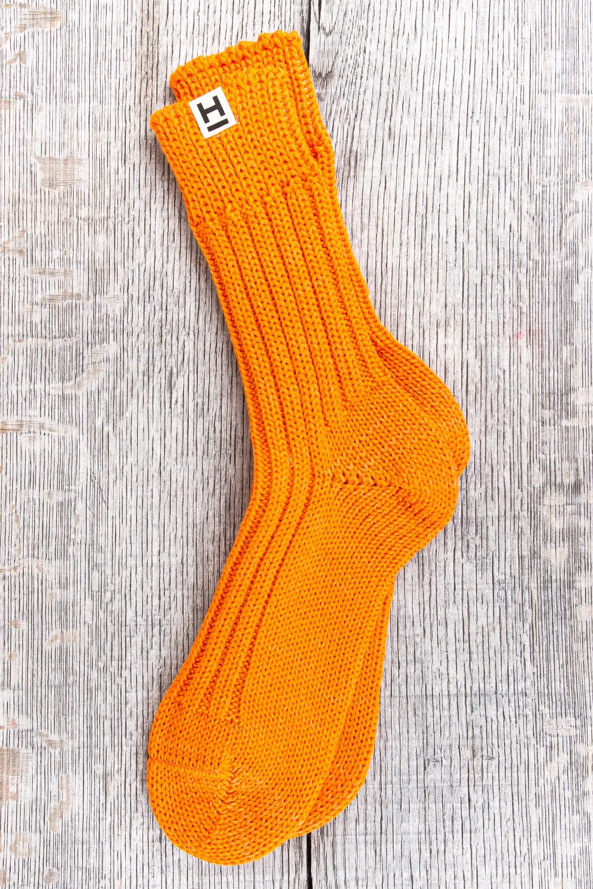 Heimat Wander Wool Socks Rescue Orange