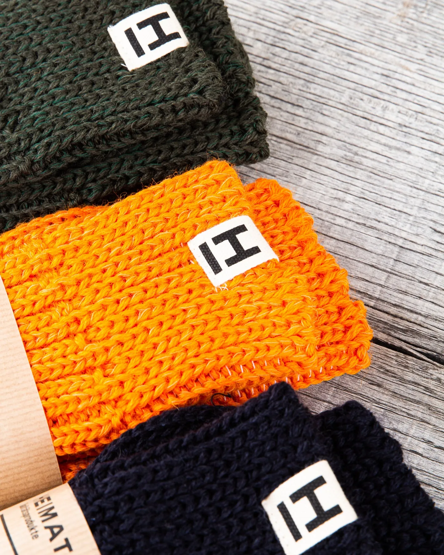Heimat Wander Wool Socks Rescue Orange