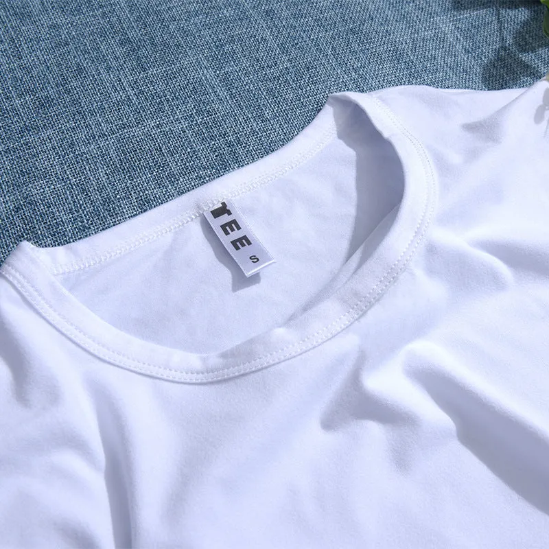 Hello Christmas Women White T-Shirt M