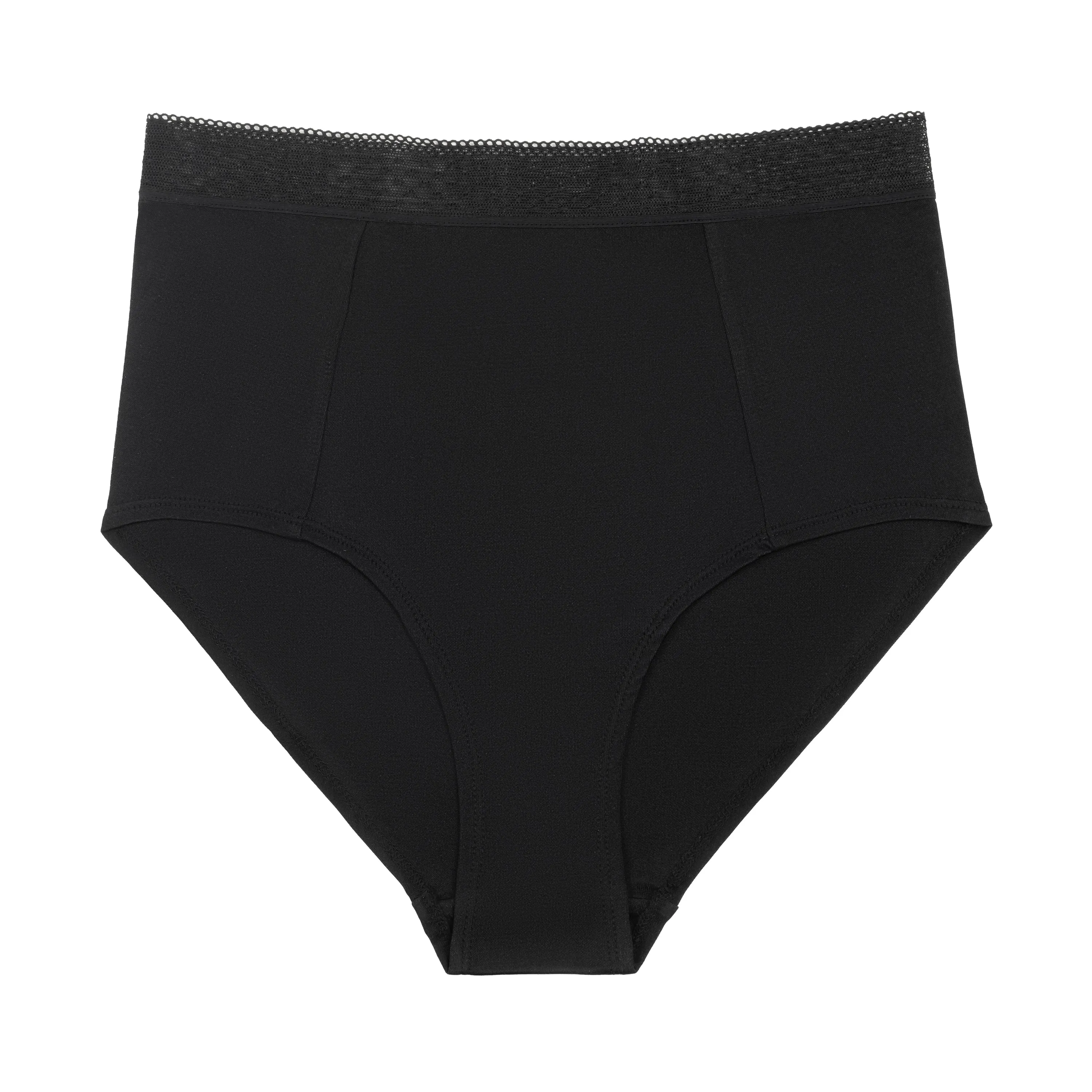 High Waisted Silk Briefs