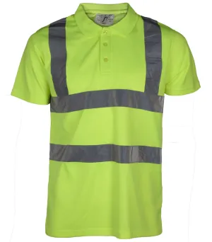 Hiviz Safety Work T-Shirt