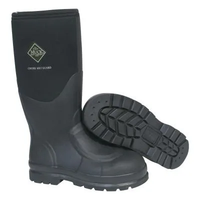 Honeywell Chore Met Guard Boots, Size 13, Black, CHS-META-BLK-130