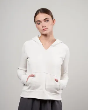 hoodie - vintage white