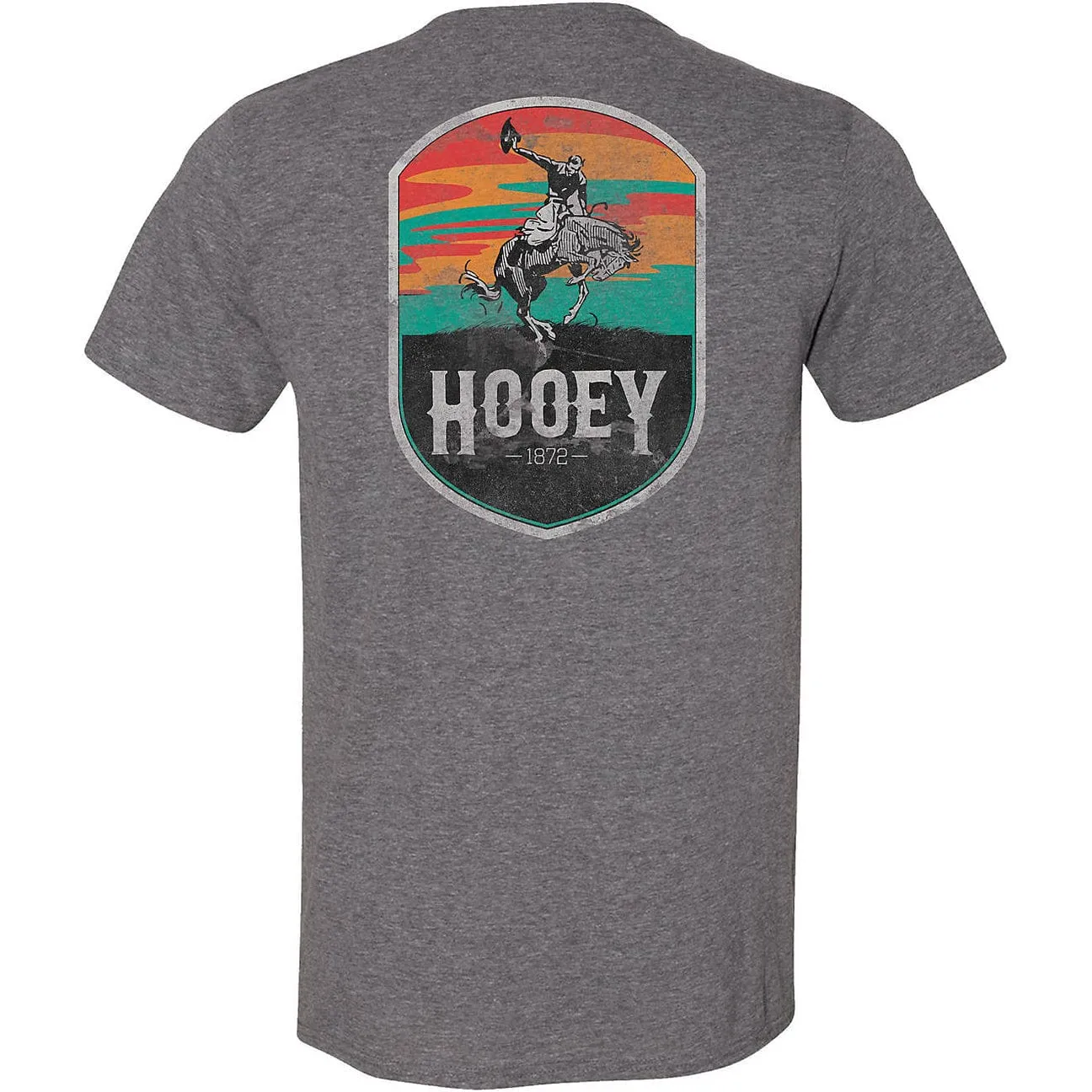 HOOEY "CHEYENNE" GREY T-SHIRT